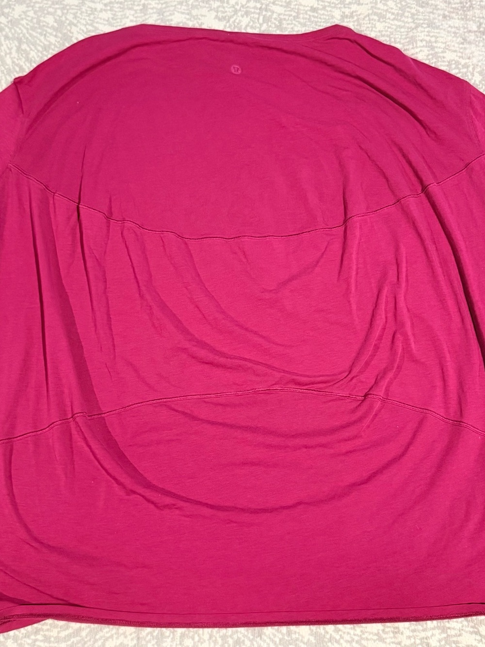 Lululemon /// Women’s Back in Action Short Sleeve Shirt - Magenta Purple - Picture 8 of 9